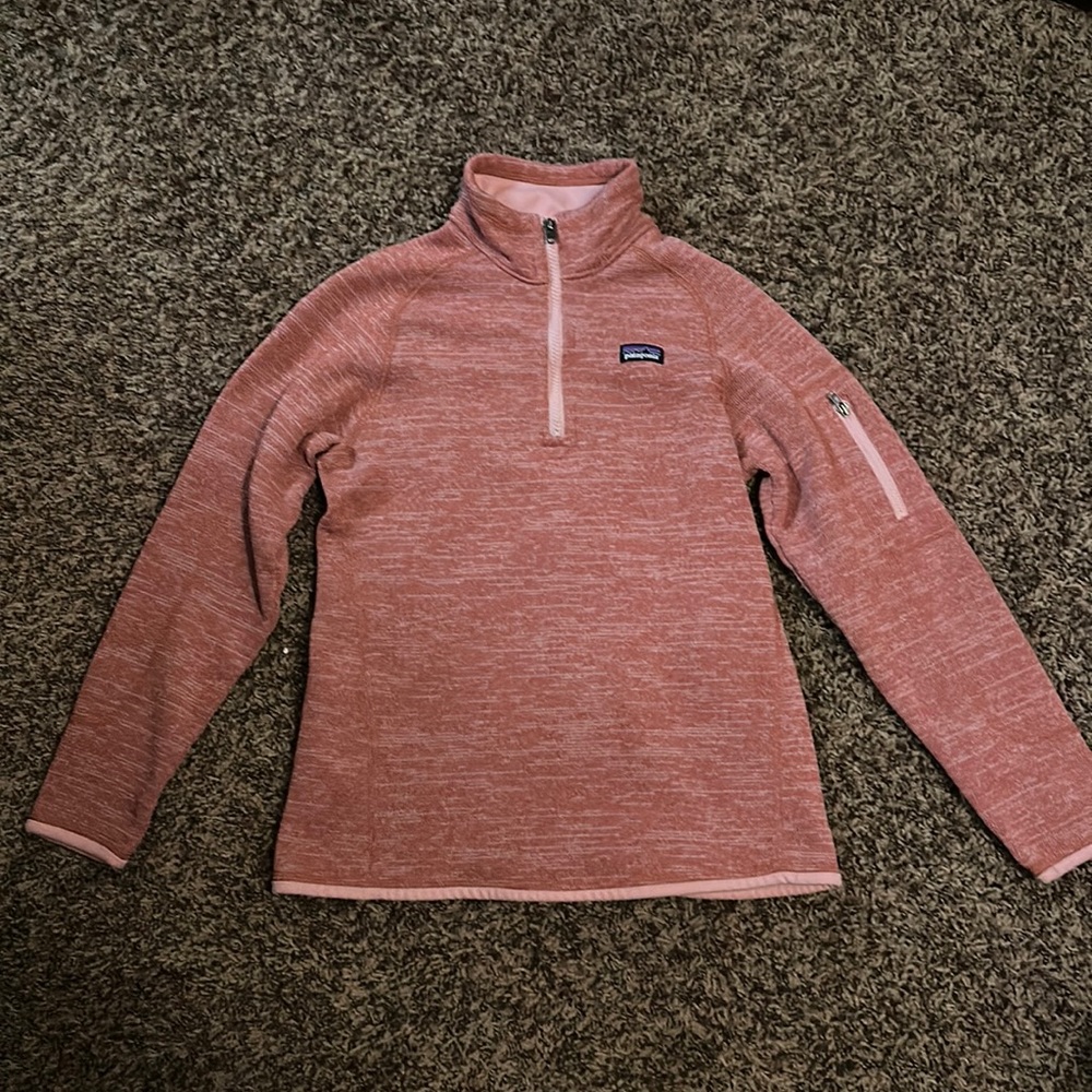 Youth XL Patagonia quarter zip. Fits like a women’s XS only worn a few times